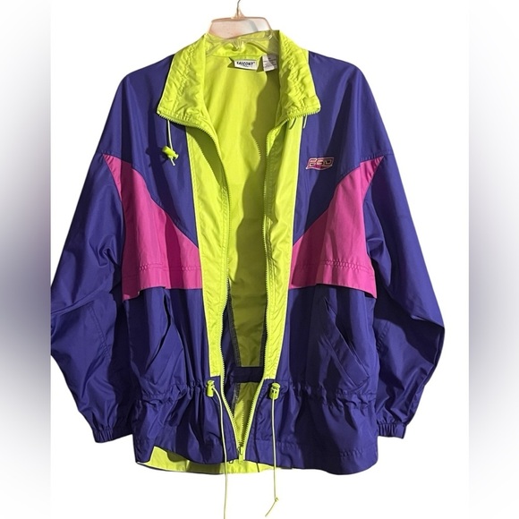 Vintage Saucony Colorblock Y2K 90’s Windbreaker Jacket Running W/Pockets Medium - Picture 1 of 10